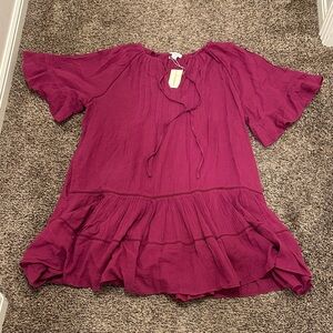 Sundance Rich Berry Dress